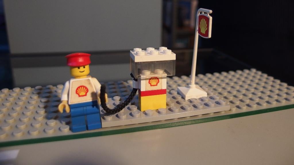LEGO 601 Shell Gas Pump/Benzinepomp, Gebruikt, Overige thema's, Lego, Ophalen of Verzenden