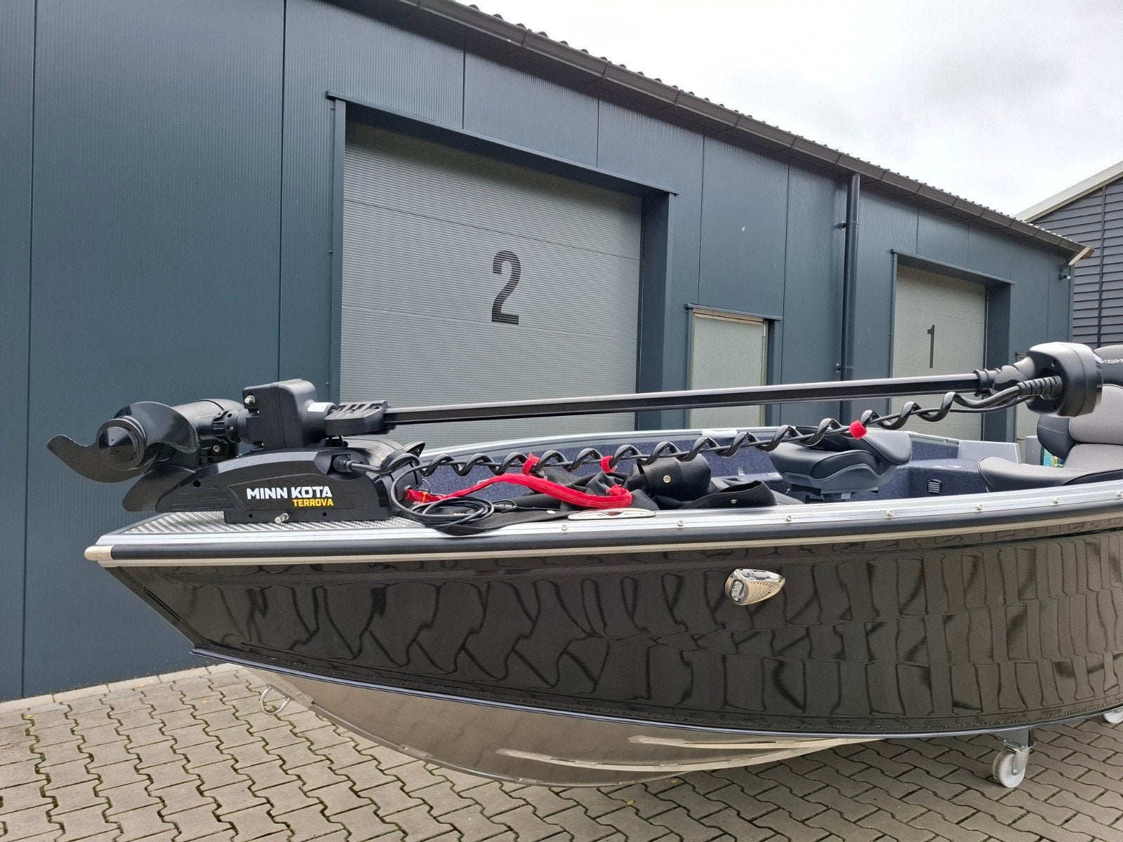 minn kota terrova 55lbs i pilot link fronttroller, Ophalen of Verzenden, Gebruikt