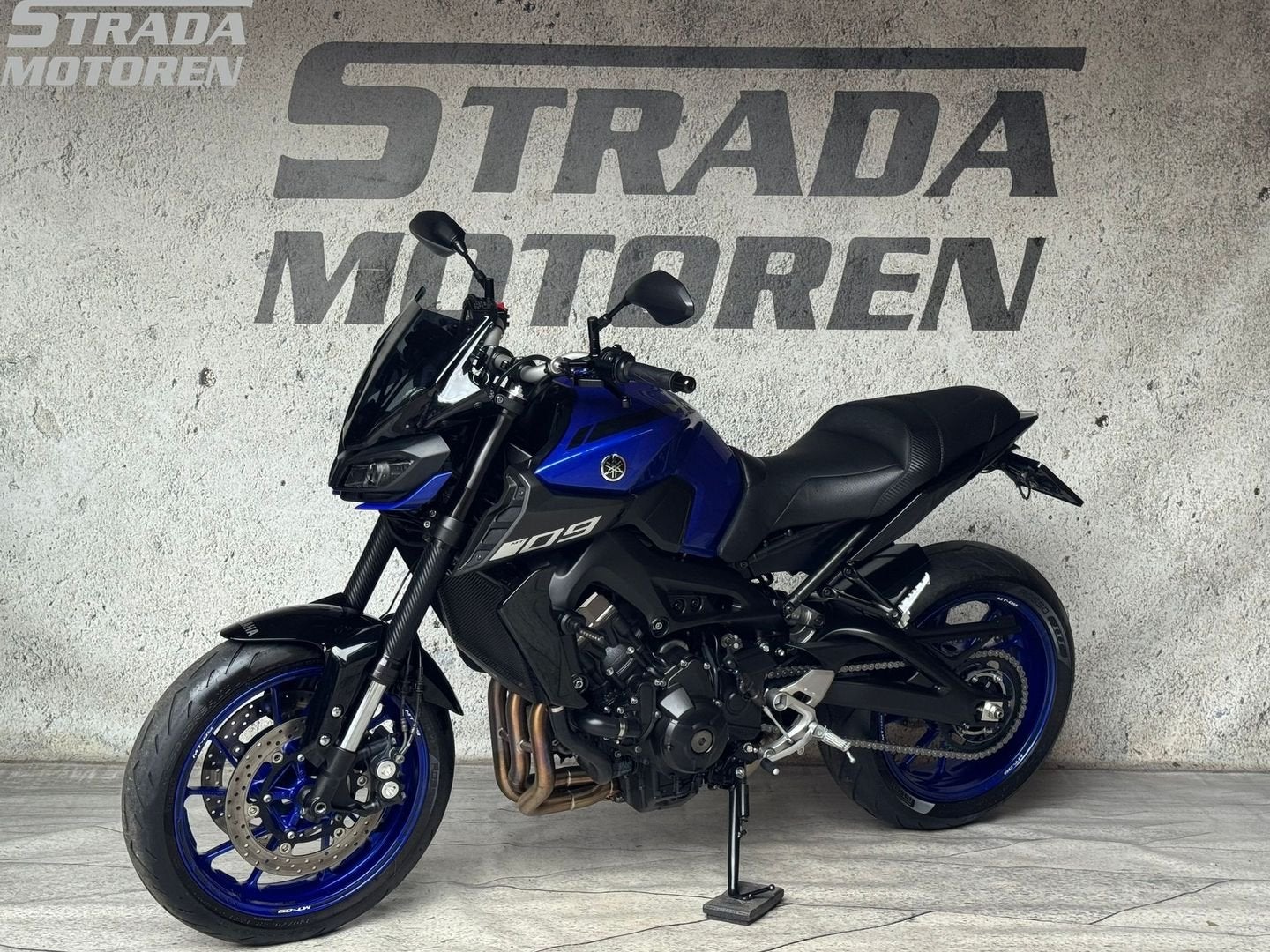 YAMAHA MT 09 ABS (bj 2018) akrapovic, Bedrijf, YAMAHA, Onbekend, 847 cc