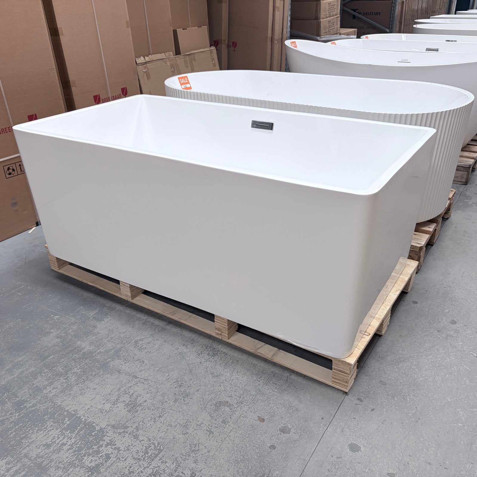 Vrijstaand Ligbad Luxe – 170cm Nieuw Bad nr400, Ophalen, Nieuw