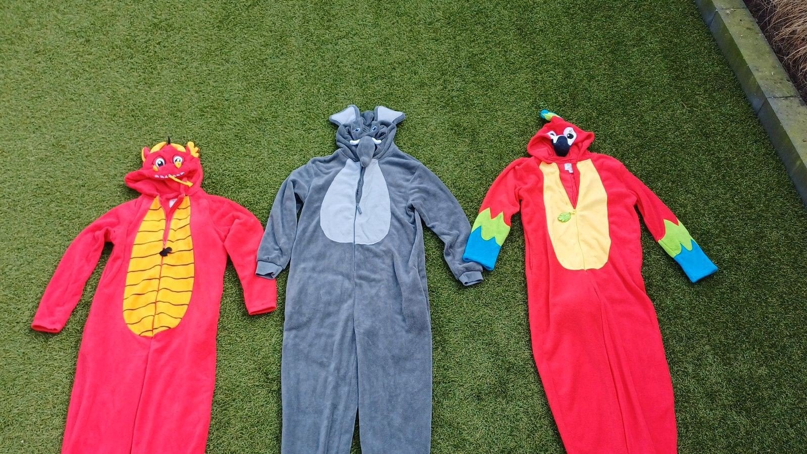 THEMAFEESTJE? DIERENPAKKEN IN ENKELE MAATVOERINGEN., Ophalen of Verzenden, Gebruikt, Kostuum, Overige