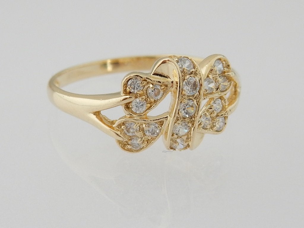 Grote 14 karaat Gouden Ring Damesring M18.5, Verzenden, Nieuw, Dame, Info@juwelenwereld.nl