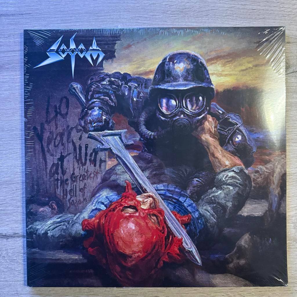 Sodom - 40 Years at War - The Greatest Hell of Sodom LP, Ophalen of Verzenden, Nieuw in verpakking