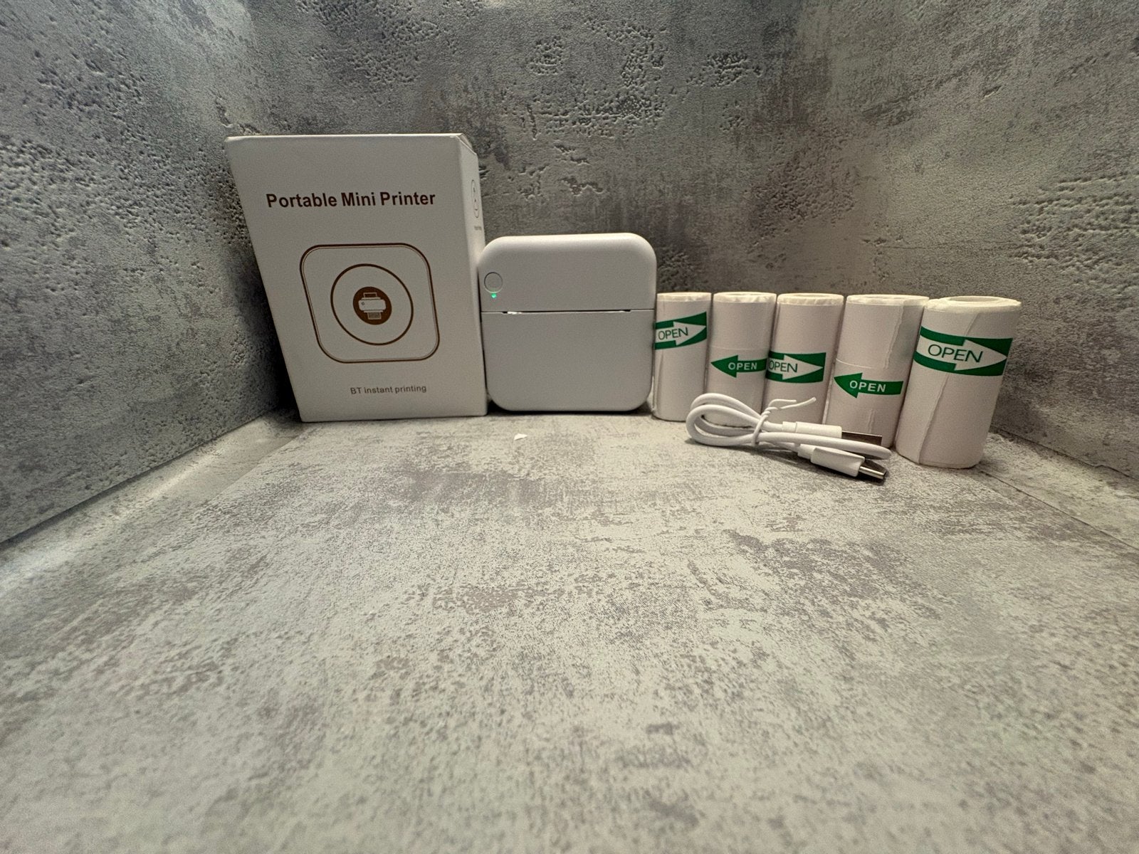 Draagbare Mini Printer met Thermische Printtechniek, Computers en Software, Printers, Zwart-en-wit printen, Printer, Nieuw, Ophalen of Verzenden