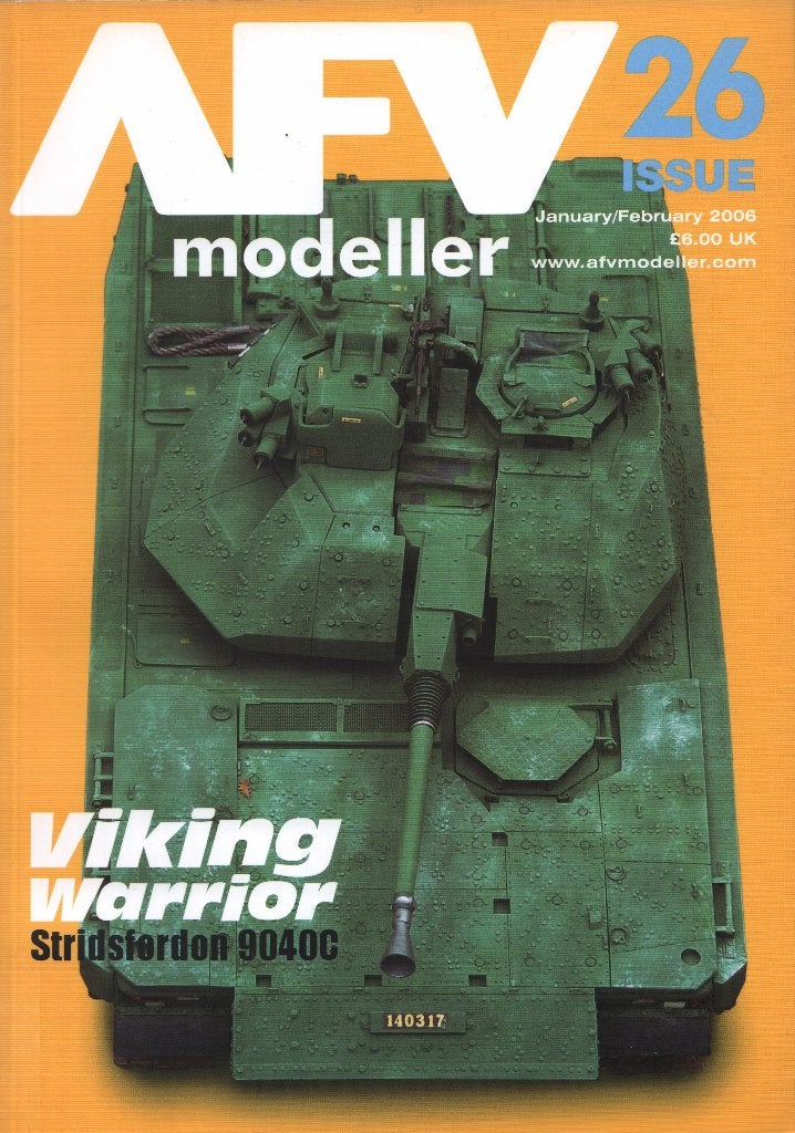 AFV Modeller magazine No 26, Overige merken, Auto, 1:32 tot 1:50, Nieuw