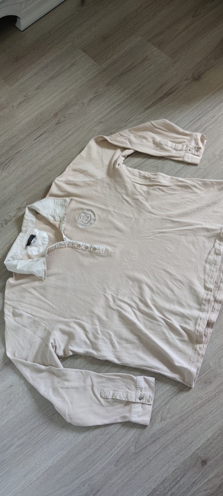 Via Appia Due longsleeve polo maat 52/54 (L), Maat 52/54 (L), Beige, Via Appia Due, Ophalen of Verzenden