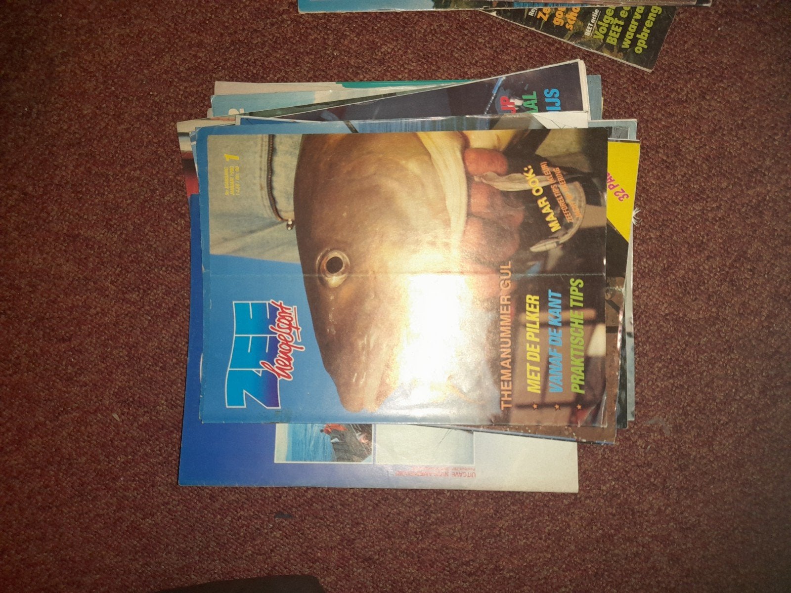 zee hengelsport tijdschriften eind jaren 80 begin 90, Boeken, Tijdschriften en Kranten, Ophalen, Gelezen, Damesbladen