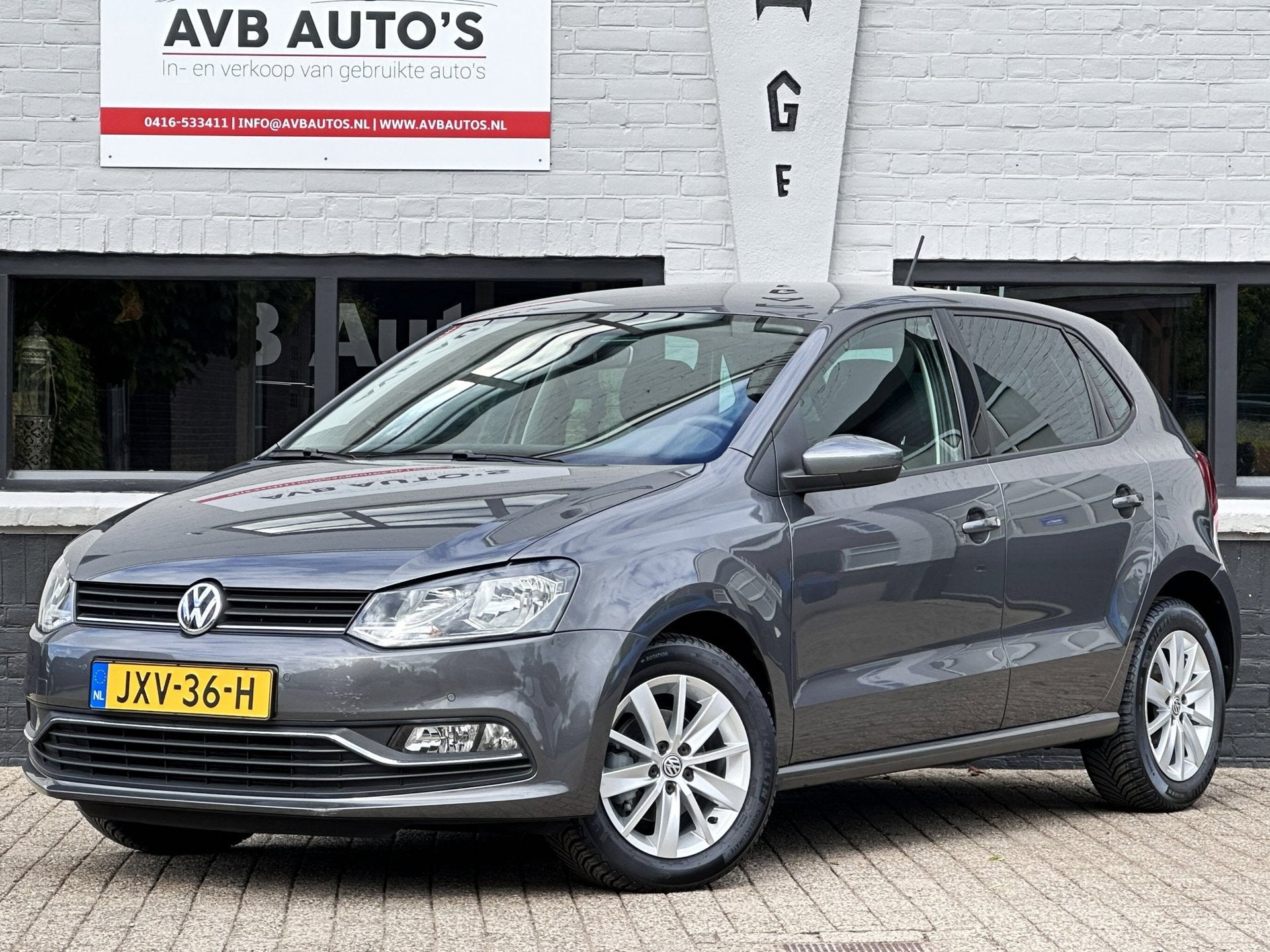Volkswagen POLO 1.2 TSI BlueMotion Comfortline Clima Cruise, Auto's, Voorwielaandrijving, Dealer onderhouden, Stof, Gebruikt