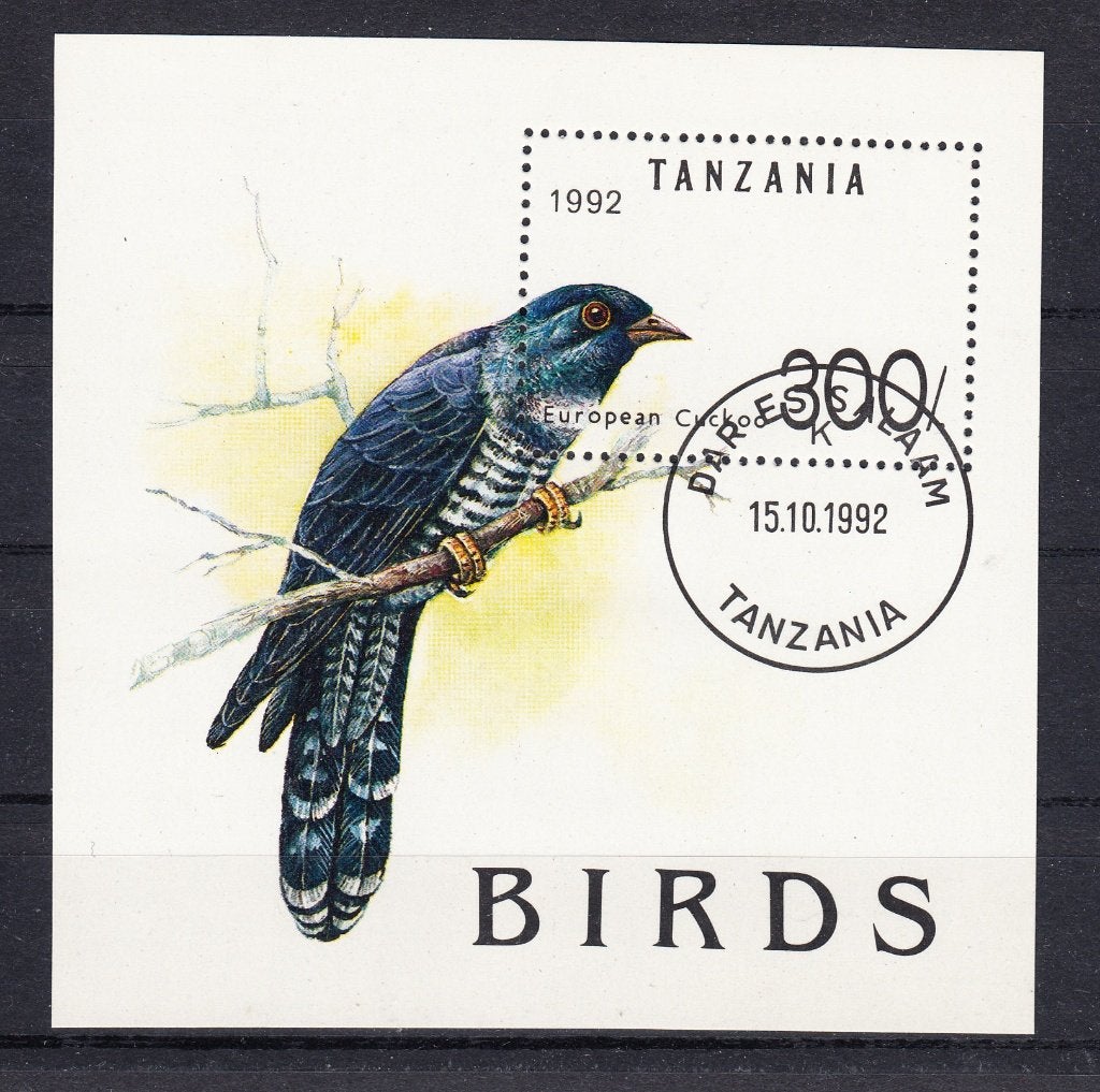 B3 - Tanzania michel blok 190 gestempeld , Europese Koek, Verzenden, Tanzania, Gestempeld