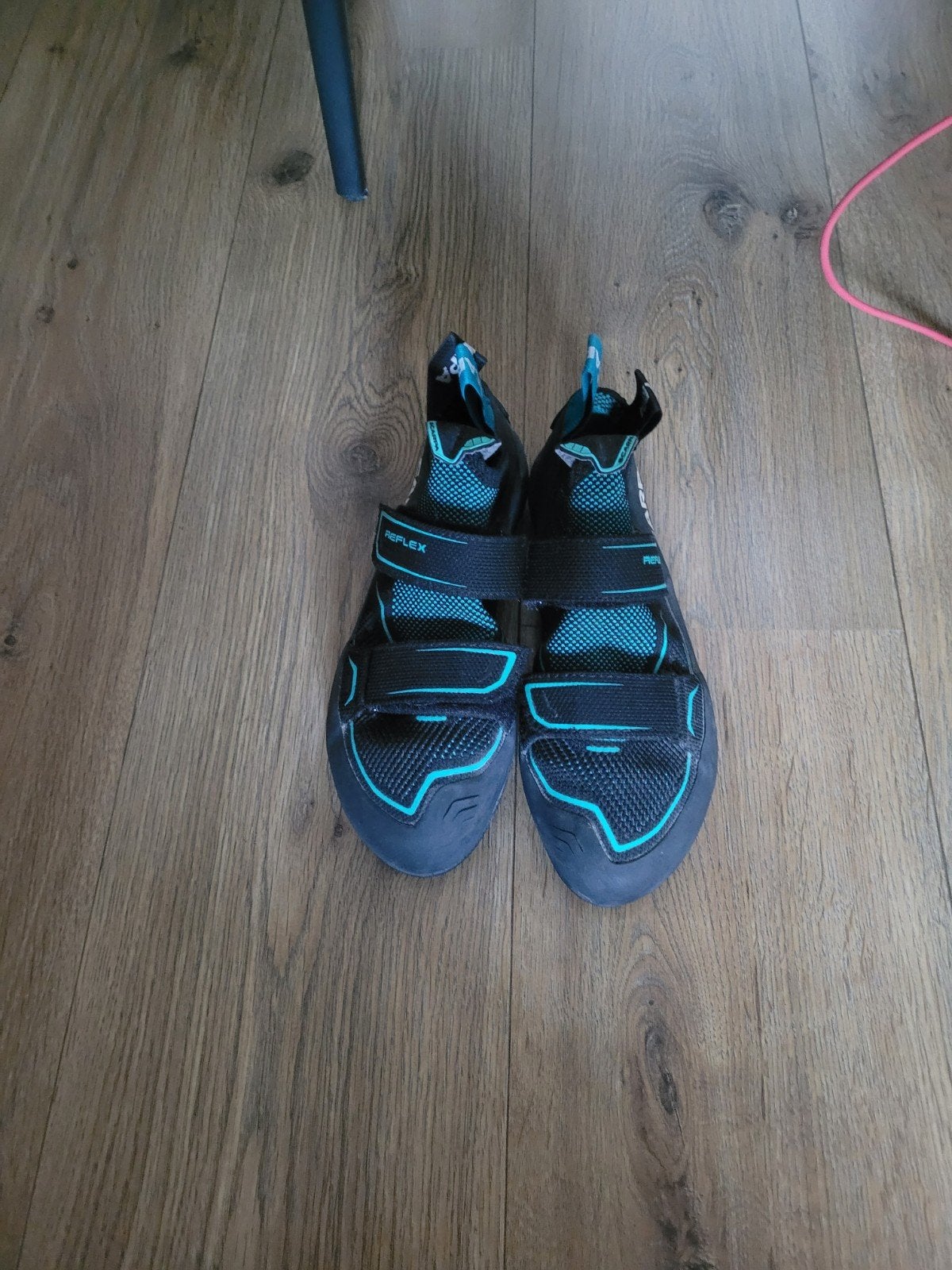 Scarpa Reflex klimschoenen maat 38,5 - Zo goed als nieuw, Ophalen of Verzenden, Zo goed als nieuw, Klimsportschoenen