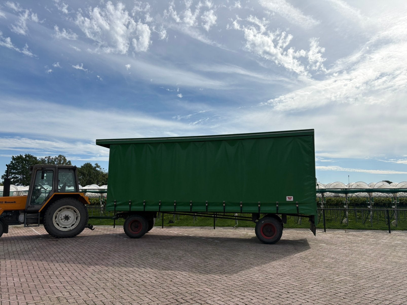 Te koop gevraagd, zeilen/huif/ landbouwwagen, Ophalen