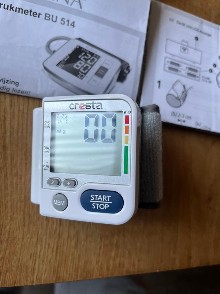 Bloeddrukmeter, Ophalen of Verzenden, Zo goed als nieuw
