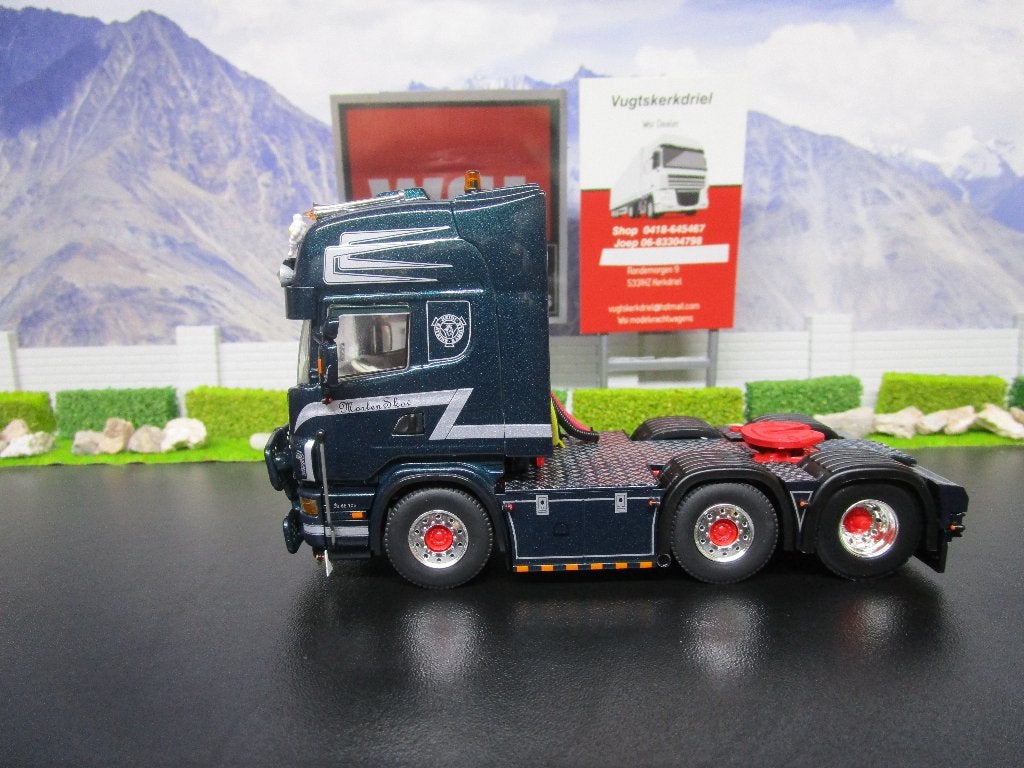 wsi 01-4655 morten skove scania 4 serie topline 6x2, Hobby en Vrije tijd, Modelauto's | 1:50, Ophalen, Nieuw, Bus of Vrachtwagen