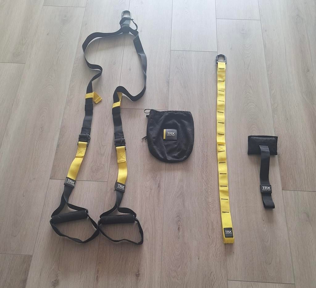 TRX Pro trainingsset - Suspension Trainer, Sport en Fitness, Fitnessmaterialen, Ophalen of Verzenden, Zo goed als nieuw, Armen
