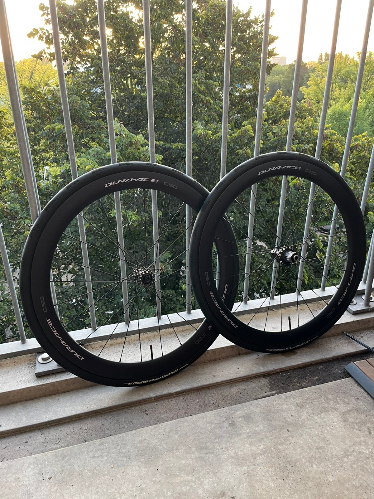 Dura Ace C50 wielset, Fietsen en Brommers, Ophalen, Zo goed als nieuw, Carbon