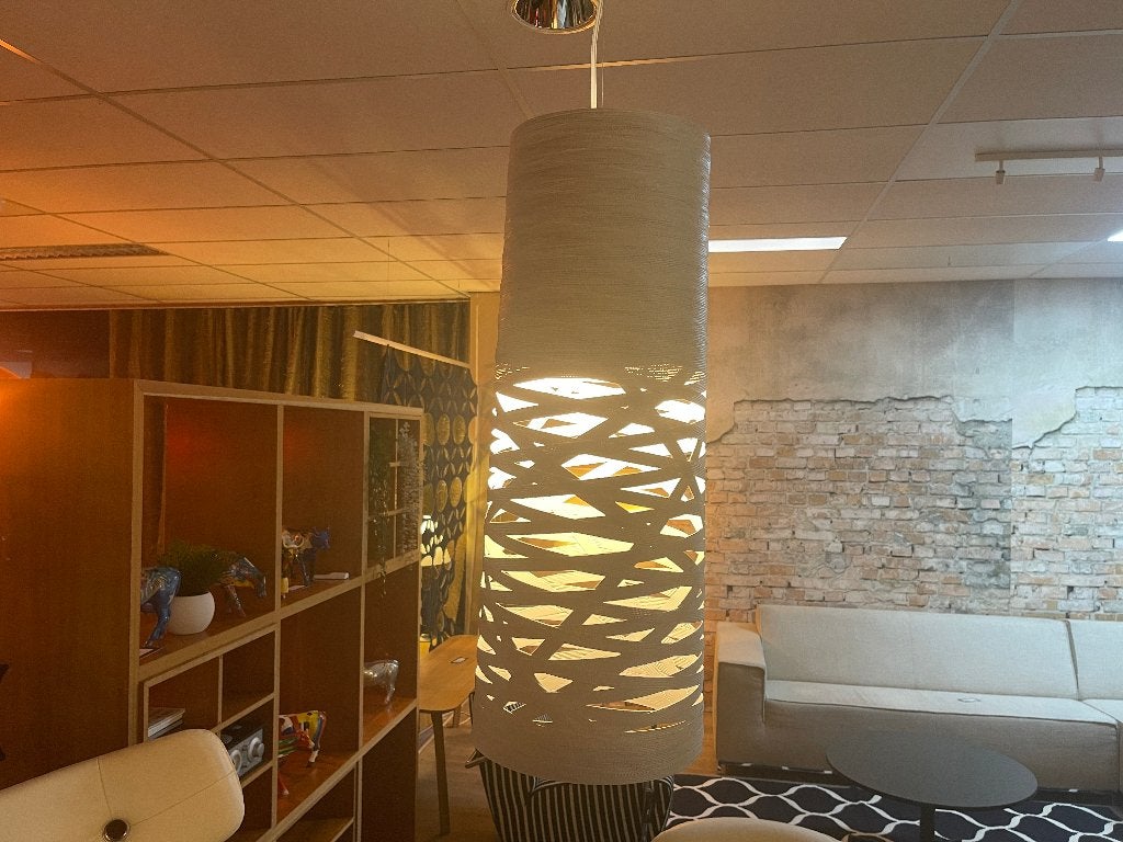 Foscarini Tress Piccola – Wit | Marc Sadler, Ophalen, Overige materialen, Design, E27 (groot)