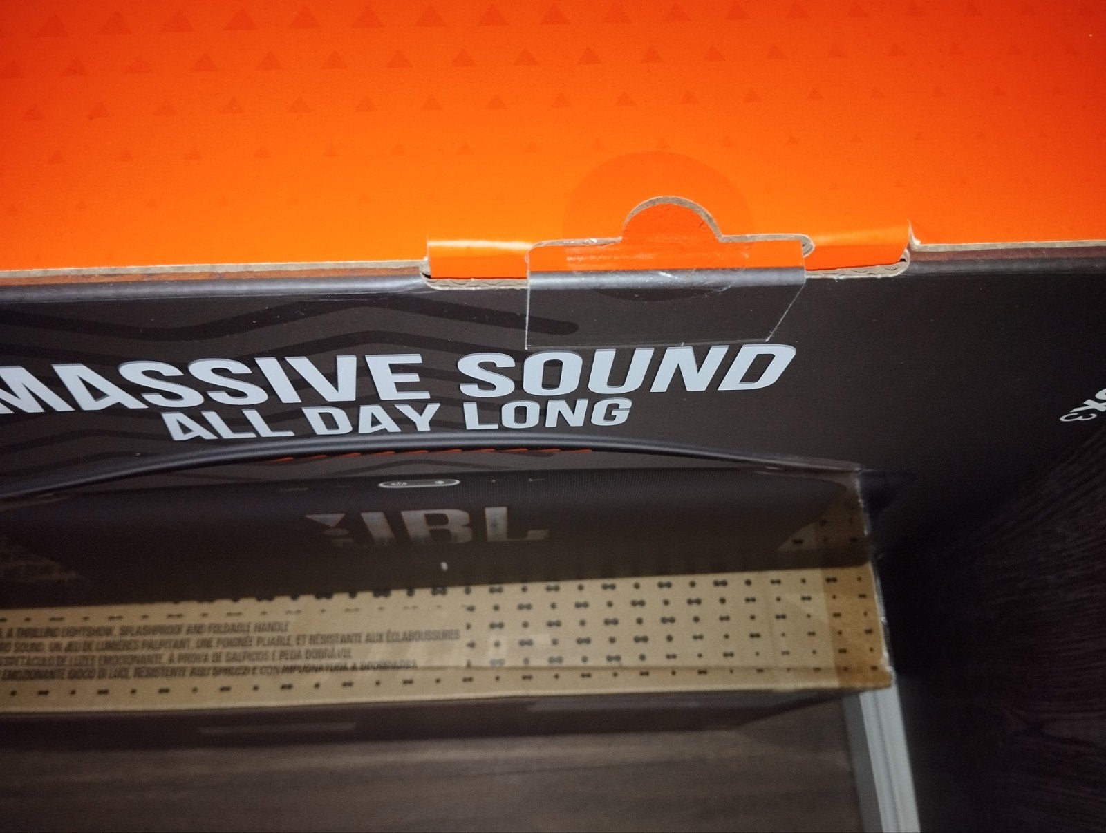 JBL boombox 3, Muziek en Instrumenten, Ophalen, Nieuw, 100 watt of meer