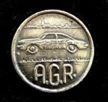 A.G.R. speld- zilverkleur, Verzenden, Nieuw, Transport, Speldje of Pin