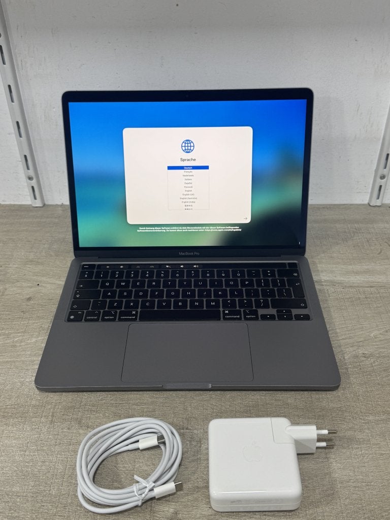 Macbook Pro 13" 2022 M2 8GB+512GB SPGRAY C Incl Garantie, Computers en Software, Apple Macbooks, Gebruikt, MacBook Pro, 13 inch