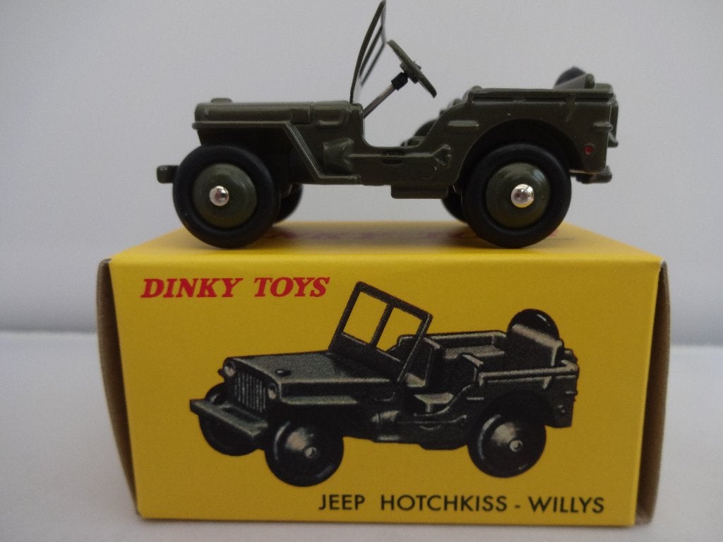 Jeep Hotchkiss - Willys groen nr: 80B van Dinky Toys 1:43, Hobby en Vrije tijd, Ophalen of Verzenden, Nieuw, Auto, Dinky Toys