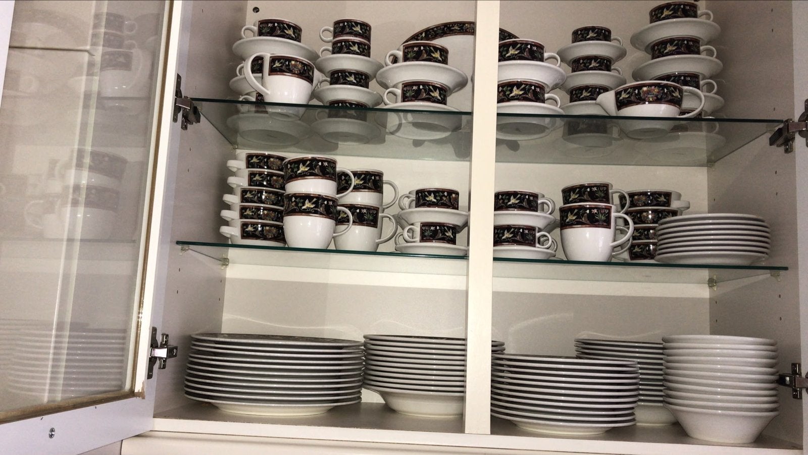 Villeroy & Boch compleet servies intarsia met uniek decor, Ophalen, Klassiek, Villeroy & Boch, Zo goed als nieuw