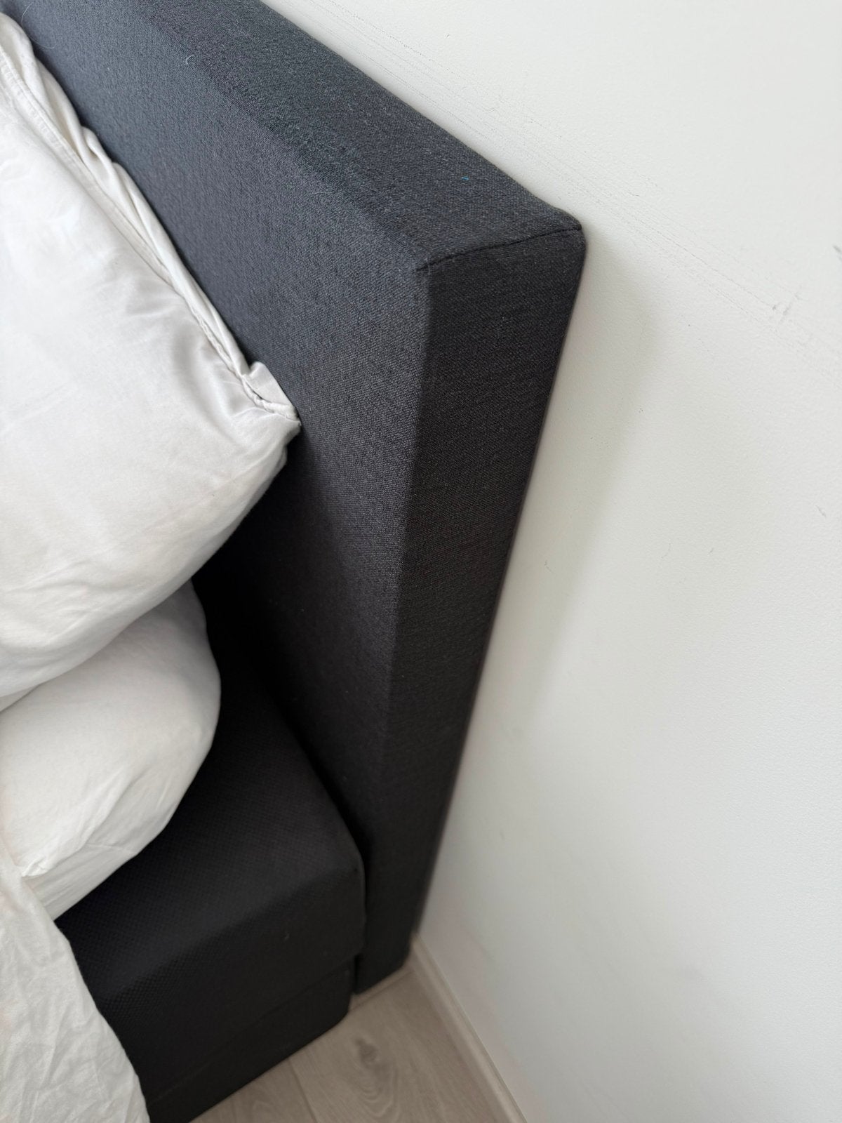 Tweepersoons boxspring met opbergruimte - Zwart, Ophalen, Zwart, Tweepersoons, Zo goed als nieuw