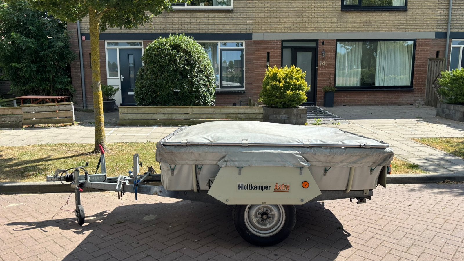 Leuke vouwwagen, Caravans en Kamperen, Ophalen, Beige, Tot en met 4, Holtkamper