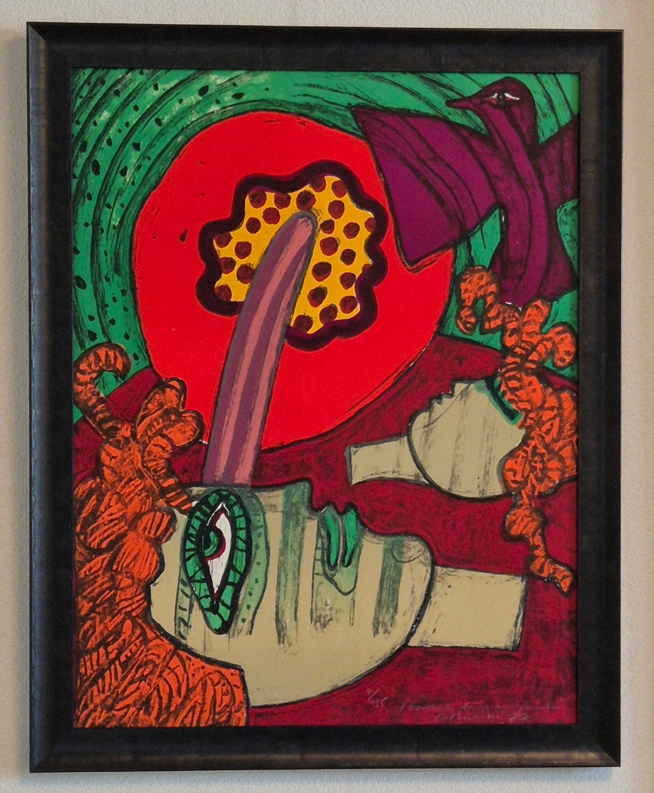 Guillaume Corneille - Femme dans un jardin, Antiek en Kunst, Kunst | Schilderijen | Klassiek, Nederlandse school, Portret of Personen