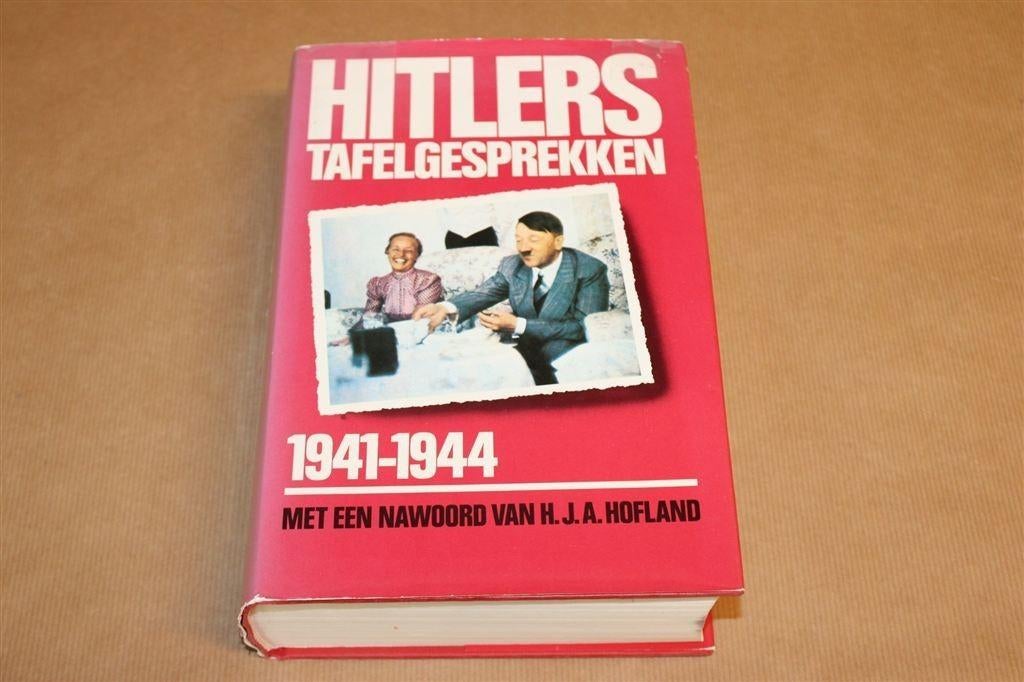 Hitlers Tafelgesprekken — WOII 1941-1944, Hardcover + Omslag, Ophalen of Verzenden, Tweede Wereldoorlog, Gelezen, Overige onderwerpen