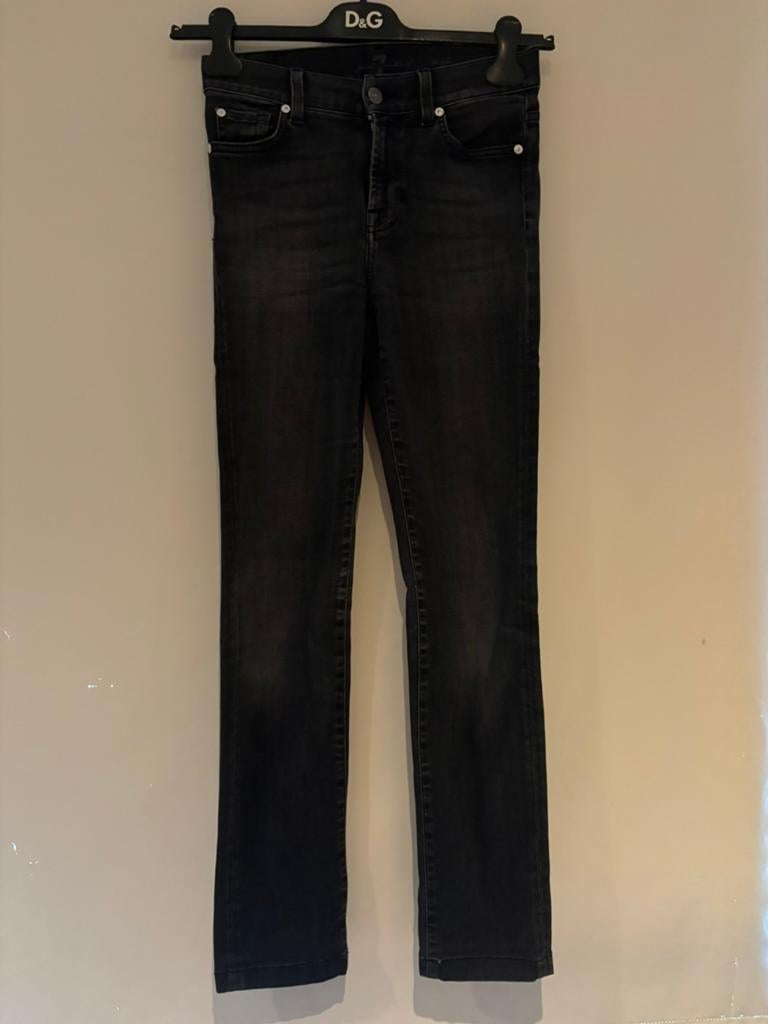 7 for all mankind jeans met stretch maat 26, Ophalen of Verzenden, Zo goed als nieuw, Zwart, W27 (confectie 34) of kleiner