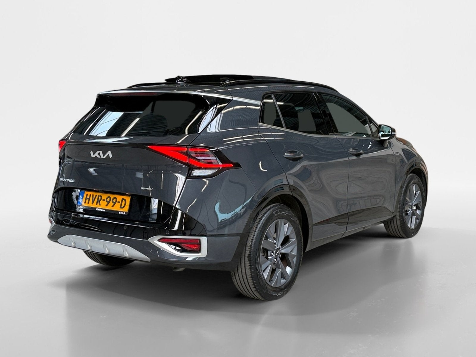 Kia Sportage 1.6 T-GDi Hybrid GT-Line I Panoramadak I Leder, Auto's, Dealer onderhouden, Gebruikt, Euro 6, 4 cilinders