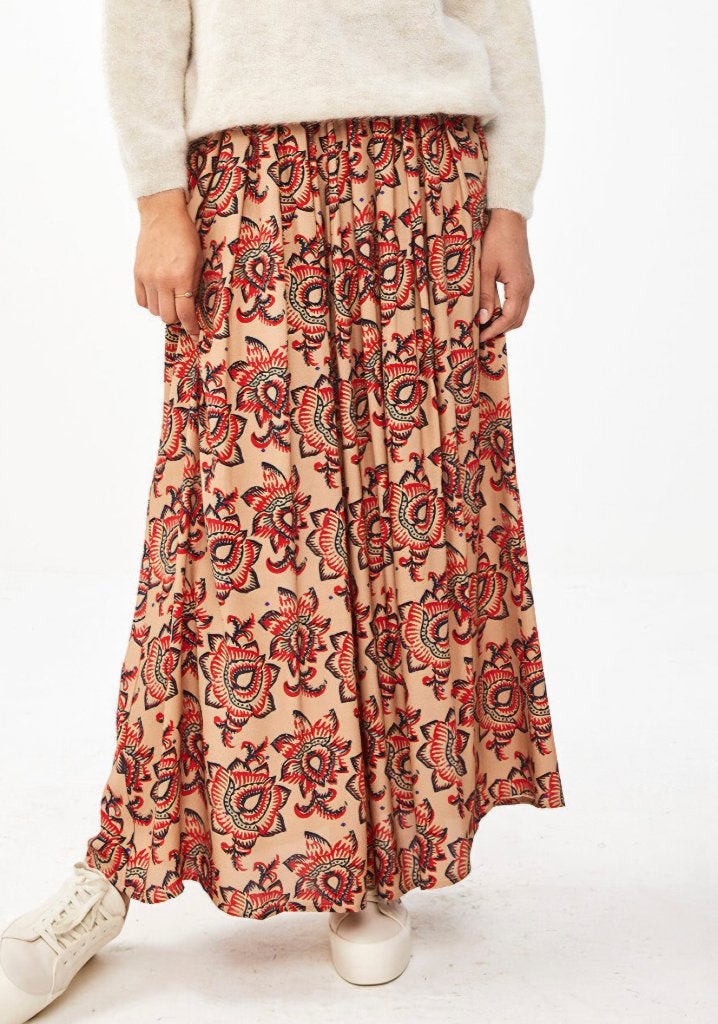 Zwierige rok Lotus skirt van By Bar L 40 / 42 IZGS, By bar, Meerkleurig, Maat 42/44 (L), Ophalen of Verzenden