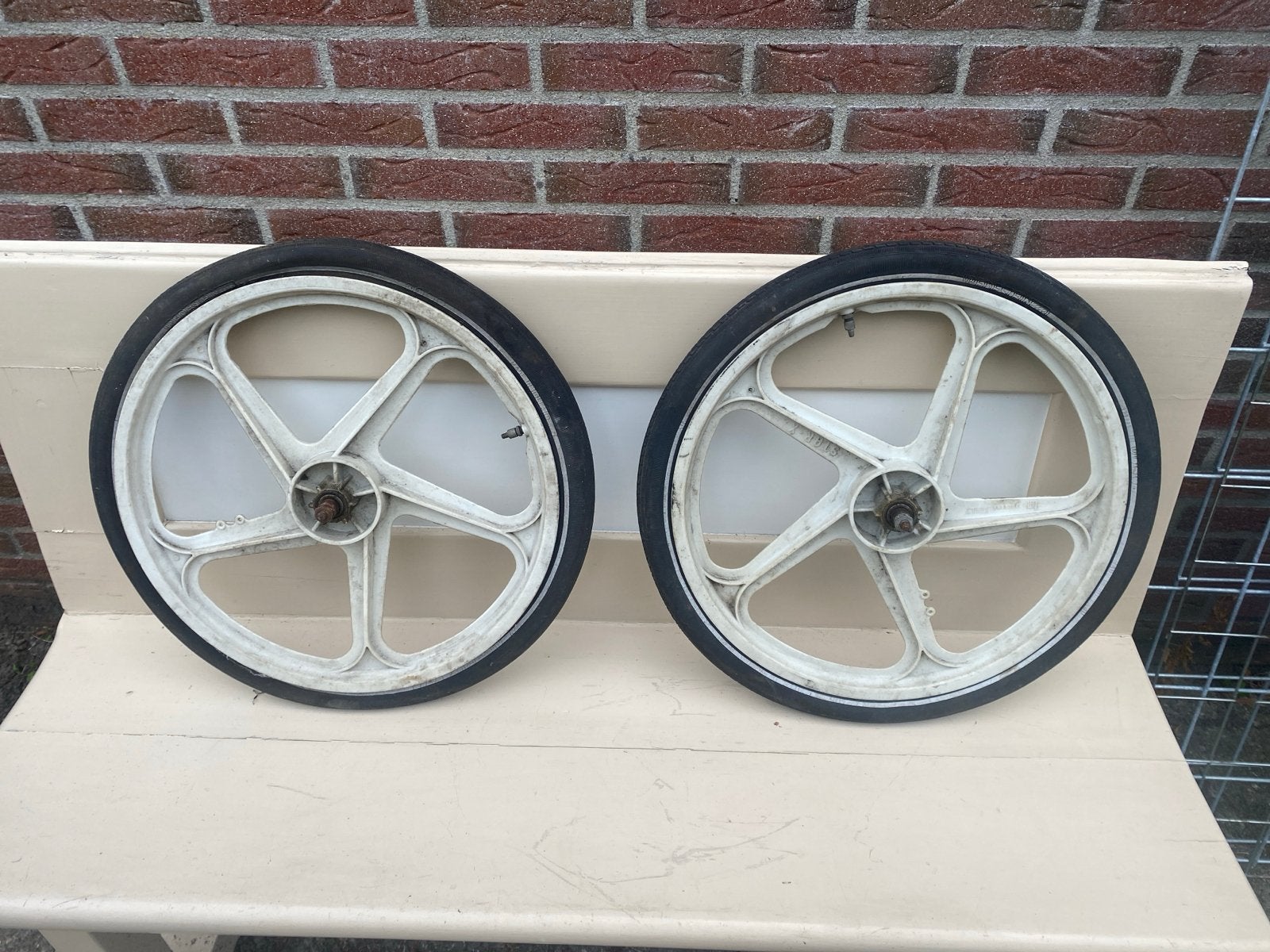 Vintage BMX wielen - Set van 2(voorwielen), Fietsen en Brommers, Ophalen of Verzenden, Gebruikt