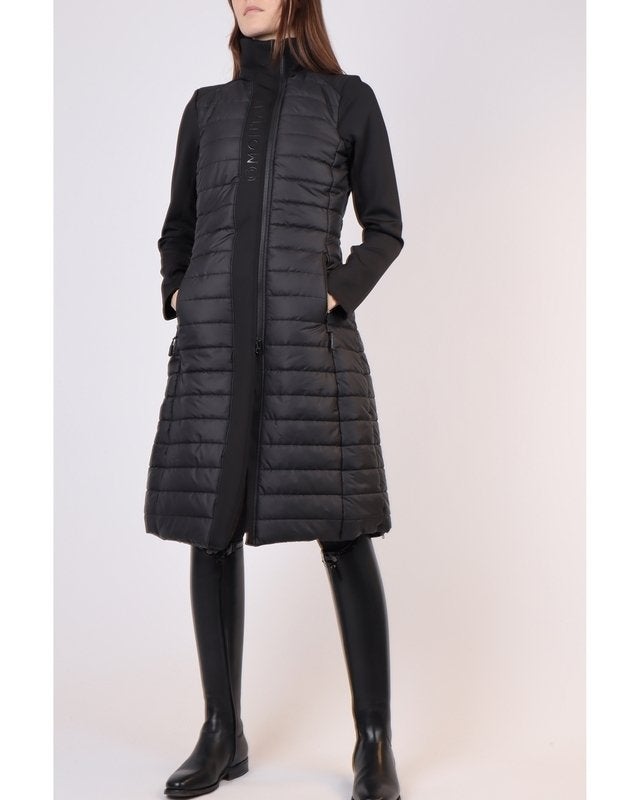 Montar Long Emma Winterjas, Parka jas, zwart, maat L, XL, Dieren en Toebehoren, Dressuur, Nieuw, Ophalen of Verzenden, Zwart
