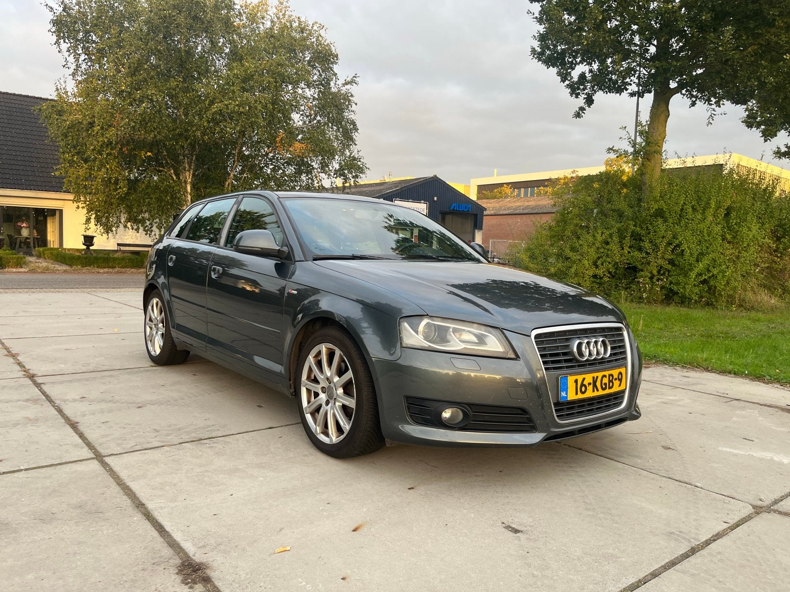 Audi A3 1.4 Tfsi 92KW Sportback 2009 Grijs S Line, Voorwielaandrijving, 125 pk, 680 kg, 4 cilinders