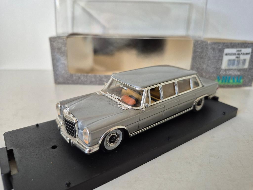 Vitesse 033 Mercedes-Benz 600 Pullman 1965 zilvergrijs, Ophalen of Verzenden, Zo goed als nieuw, Auto, Overige merken