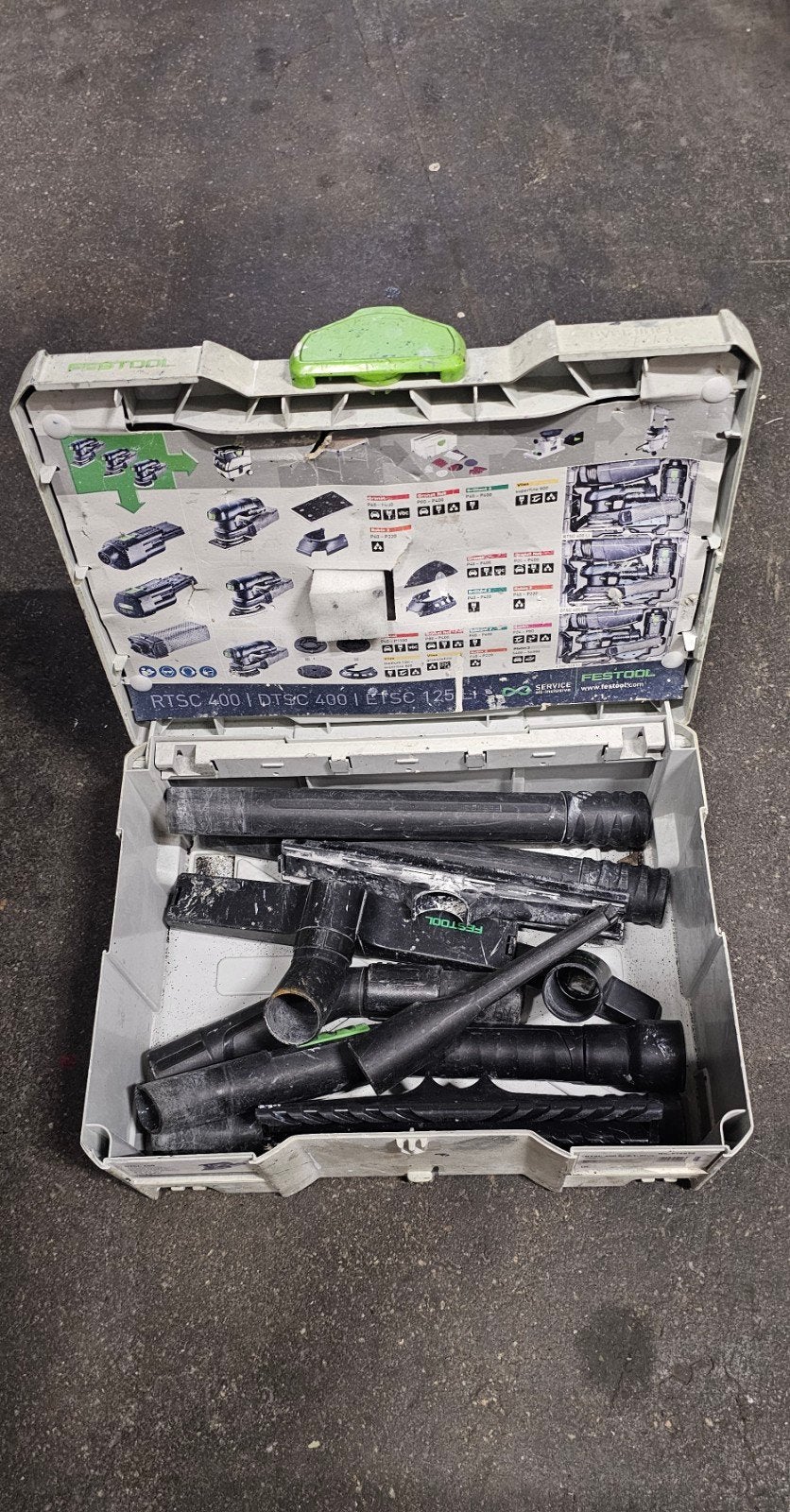 Festool Systainer met diverse hulpstukken