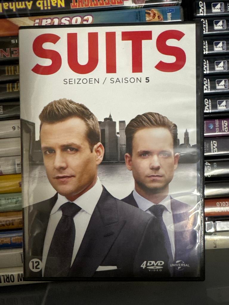 Suits Seizoen 5 DVD - Complete Serie, Vanaf 12 jaar, Ophalen of Verzenden, Gebruikt, Drama