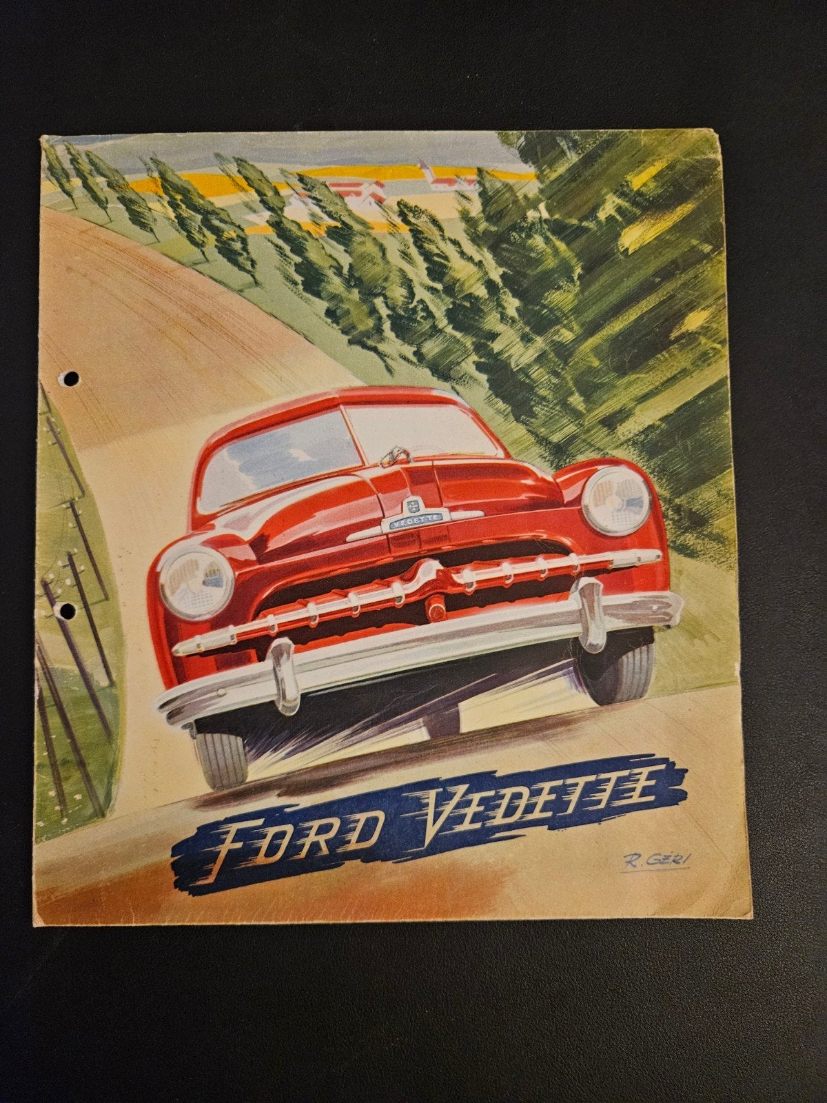 Brochure Ford Vedette, Ophalen of Verzenden, Zo goed als nieuw, Ford
