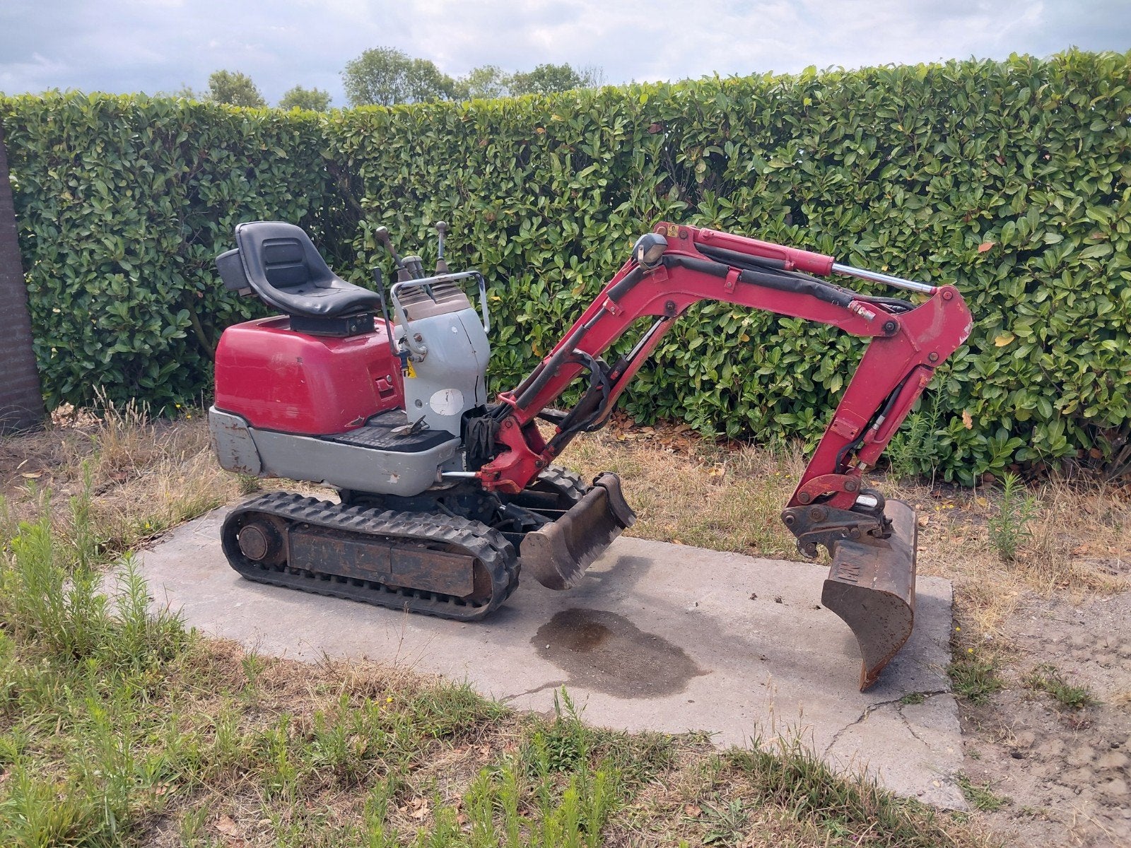 Minigraver Hitachi EX8 / Graafmachine / Minikraan, Ophalen, Gebruikt