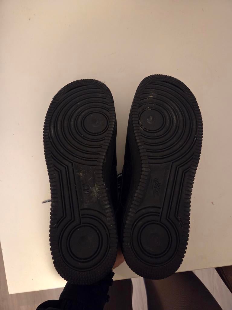 Nike Air Force 1 Low Supreme Black, Ophalen of Verzenden, Nieuw, Zwart