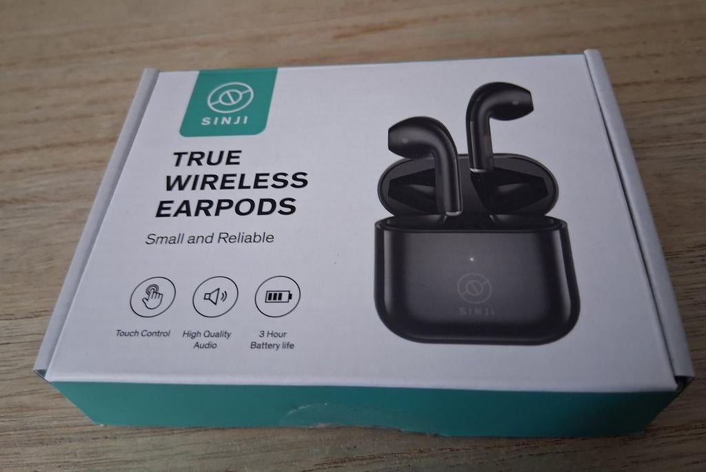 Sinji True Wireless Earpods - in doos, Overige merken, Nieuw, Ophalen of Verzenden, Over oor (circumaural)