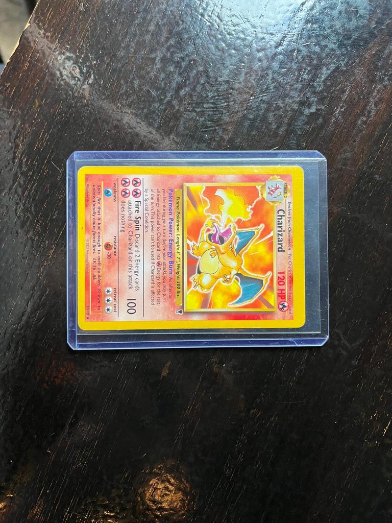 Charizard Legendary 2002, Ophalen of Verzenden, Gebruikt, Losse kaart