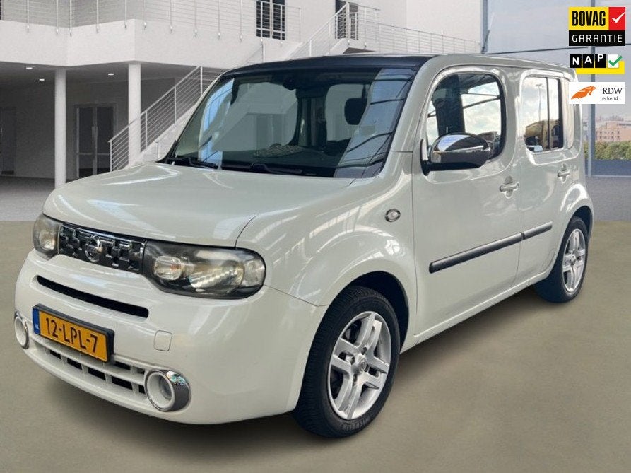 Nissan Cube 1.6 Zen Automaat 1e Eigenaar 63.277 km +NAP NL-a, Auto's, Euro 5, Stof, Gebruikt, 4 cilinders