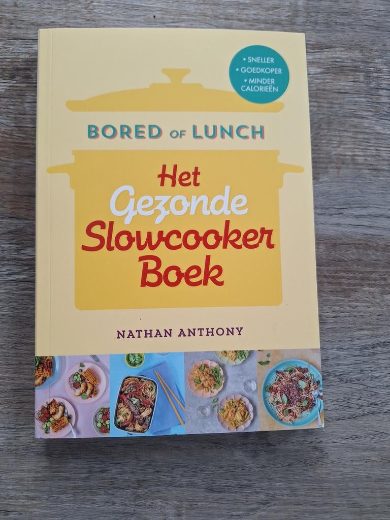 Het Gezonde Slowcooker Boek - Nathan Anthony, Verzenden, Gezond koken, Nieuw, Overige gebieden