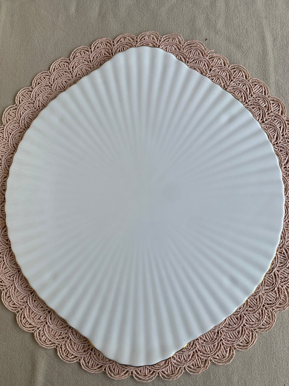Royal Albert taartschaal - Prachtige porseleinen schaal, Huis en Inrichting, Keuken | Servies, Klassiek, Ophalen of Verzenden