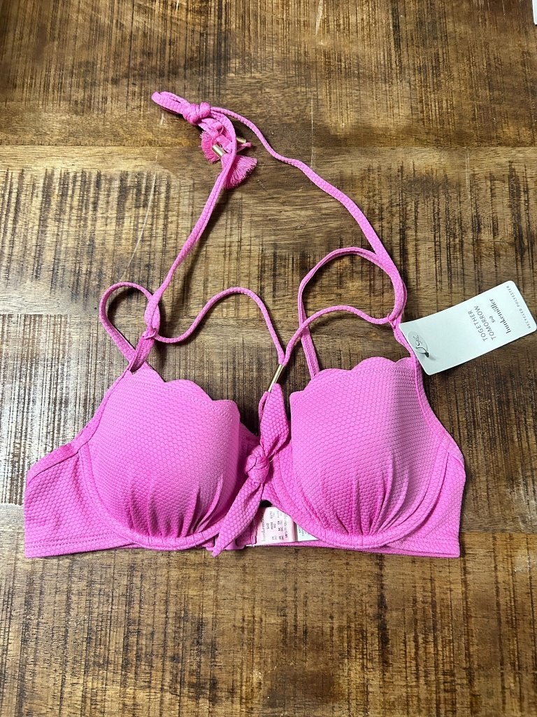 Hunkemöller Scallop Bikinitop 75C - SALE OP=OP, Nieuw, Ophalen of Verzenden, Roze, Bikini