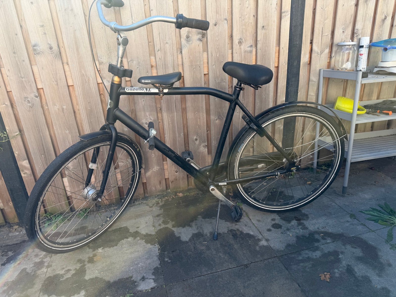Gazelle NL herenfiets - Nette staat, Ophalen, Terugtraprem, Gebruikt, Versnellingen