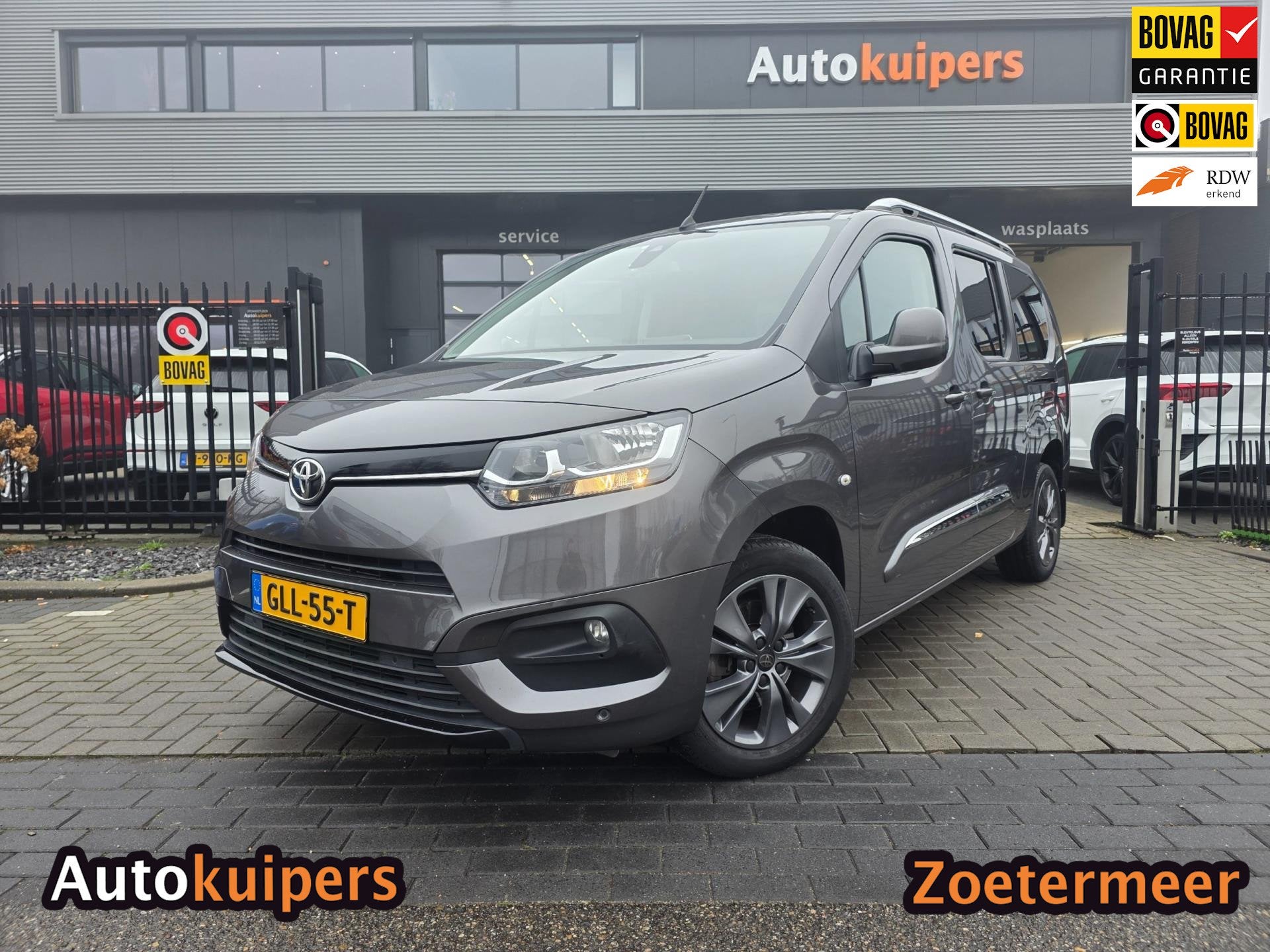Toyota PROACE CITY VERSO 1.2 Turbo Professional|7-persoons|A, Auto's, 12 maanden, Stof, Gebruikt, Euro 6