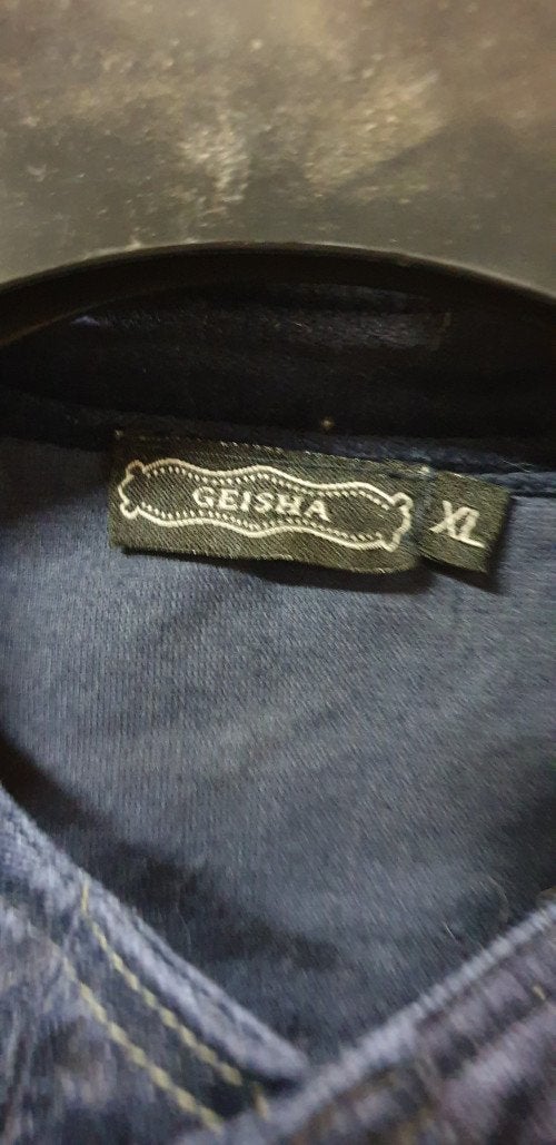 blazer geisha jeans xl, Ophalen of Verzenden, 'T Olde Gre-j, Info@toldegrej.nl, Endepoelstraat 20f Didam